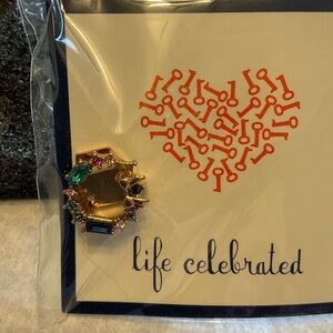 Stella and Dot KEEP Collective Rose Gold Wreath Charm NWT